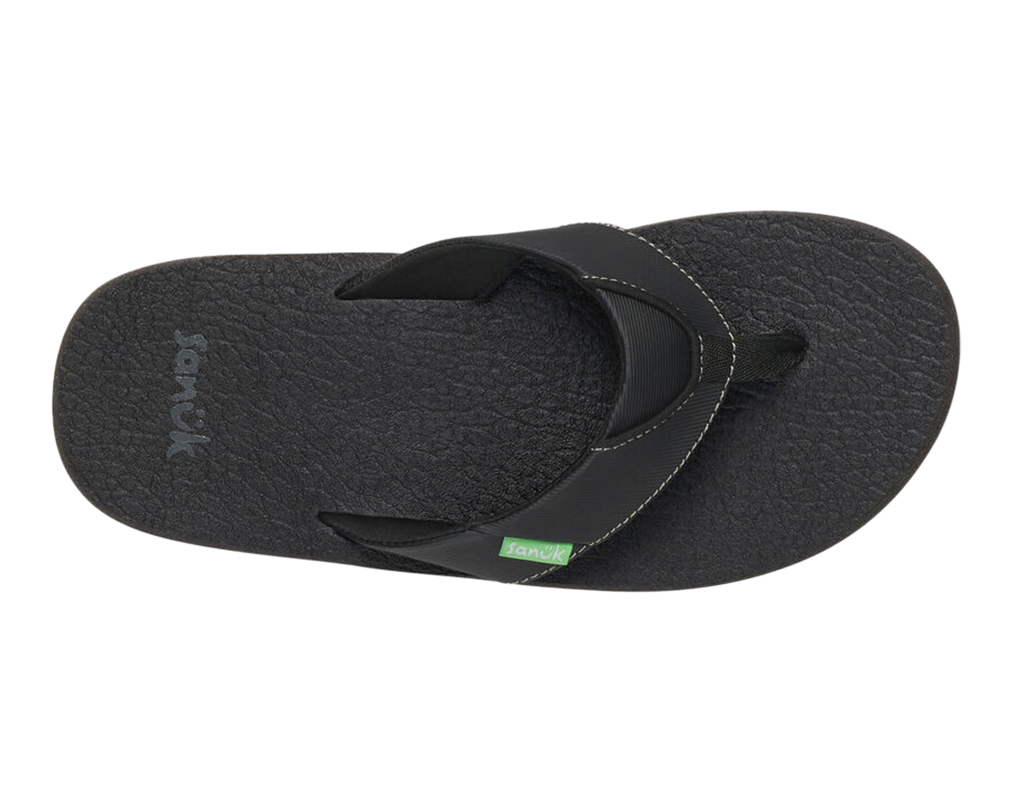 Sanuk Root Beer Cozy sandalo bambino Nero yoga mat