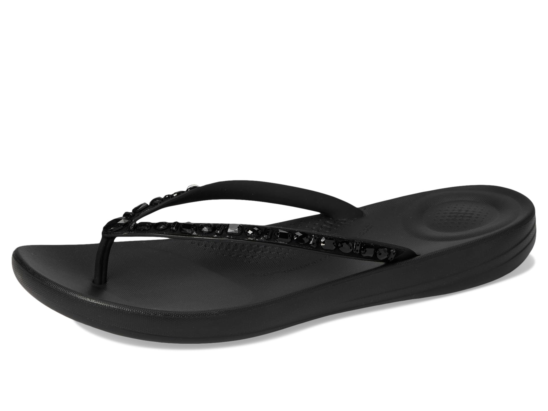 FitFlop iQushion Infradito Donna Nero Multicristalli
