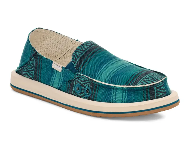 Sanuk Donna slip-on donna in cotone suola morbida