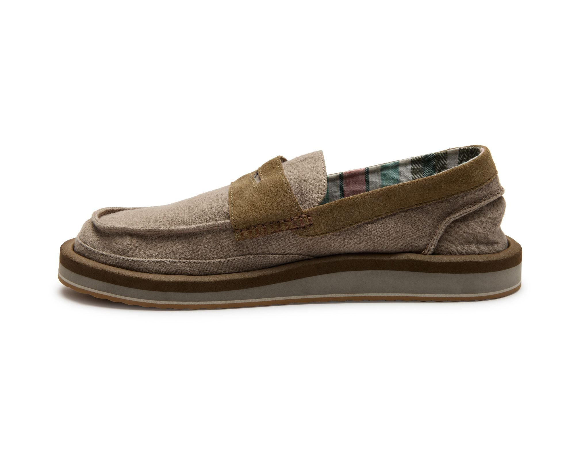 Sanuk Donny Loafer mocassini uomo Funghi cotone vegan