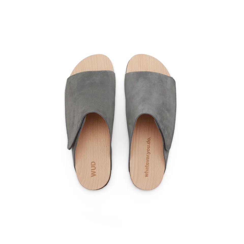 Wud Permanent Collection Seed scarpe camoscio grigio pietra
