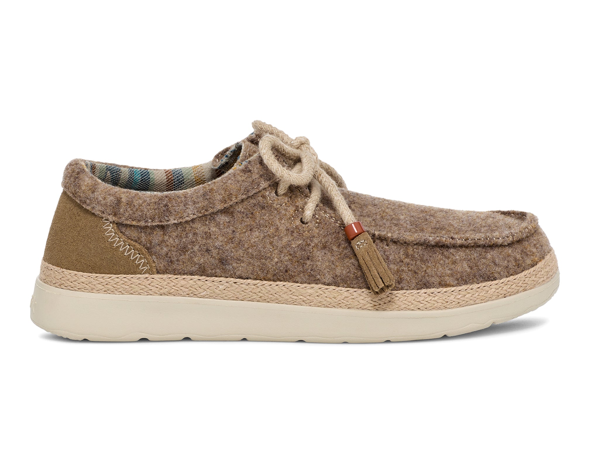 Sanuk Shaka Lite 2 slip-on donna canapa grigio 38