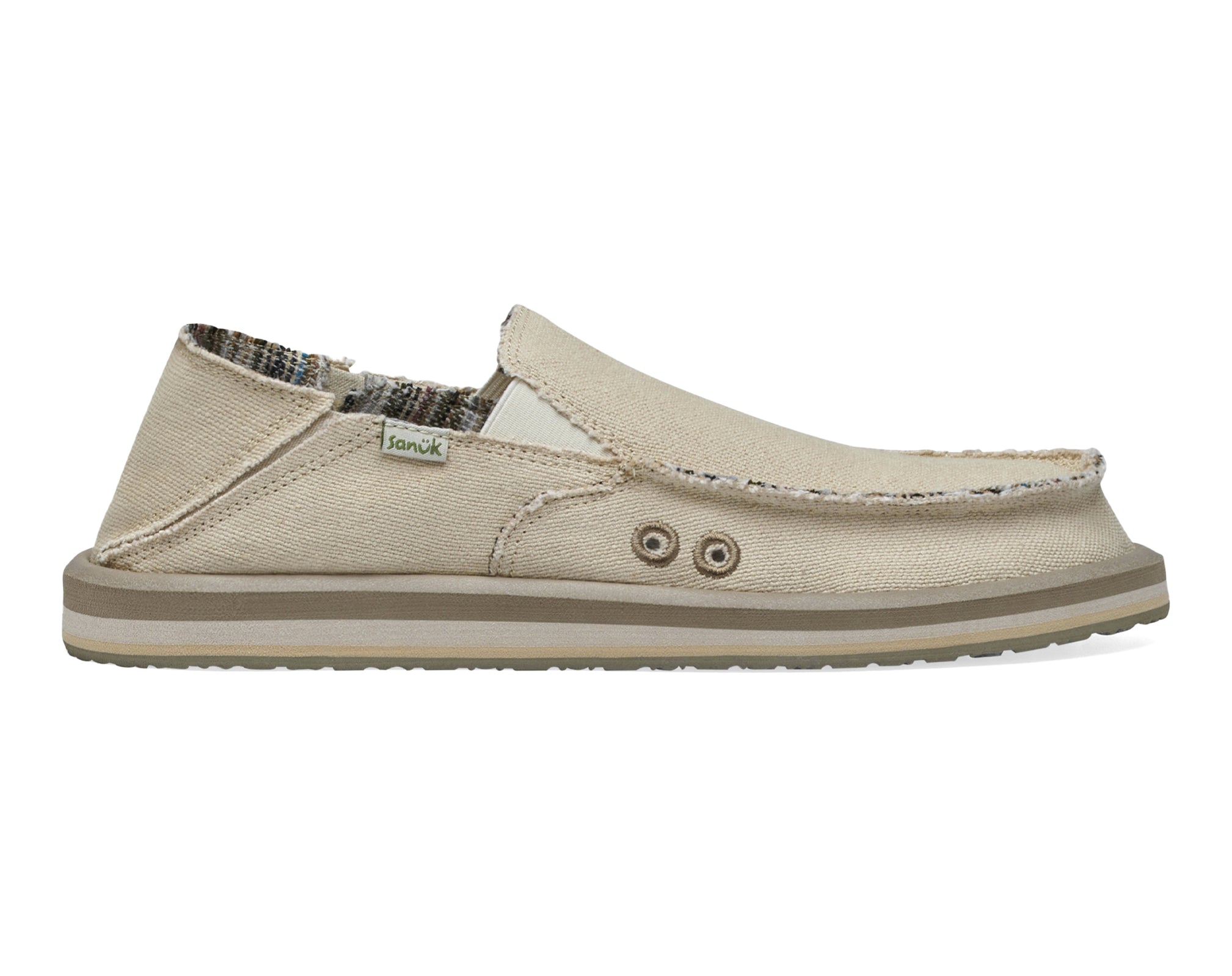 Sanuk Donny Hemp slip on uomo canapa schiuma