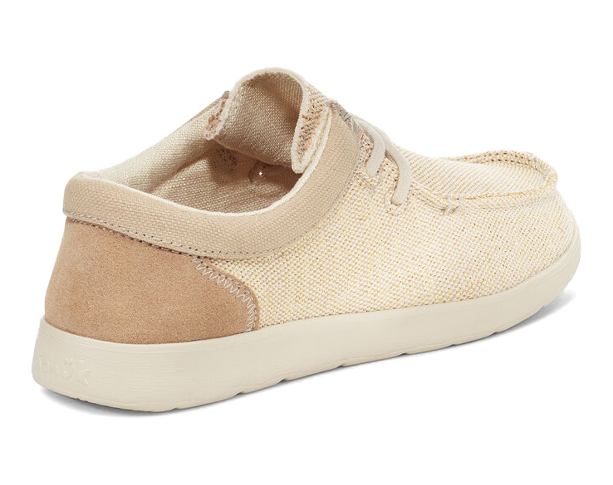 Sanuk Shaka Lite 2 Sparkle Slip-On Donna 38 Beige
