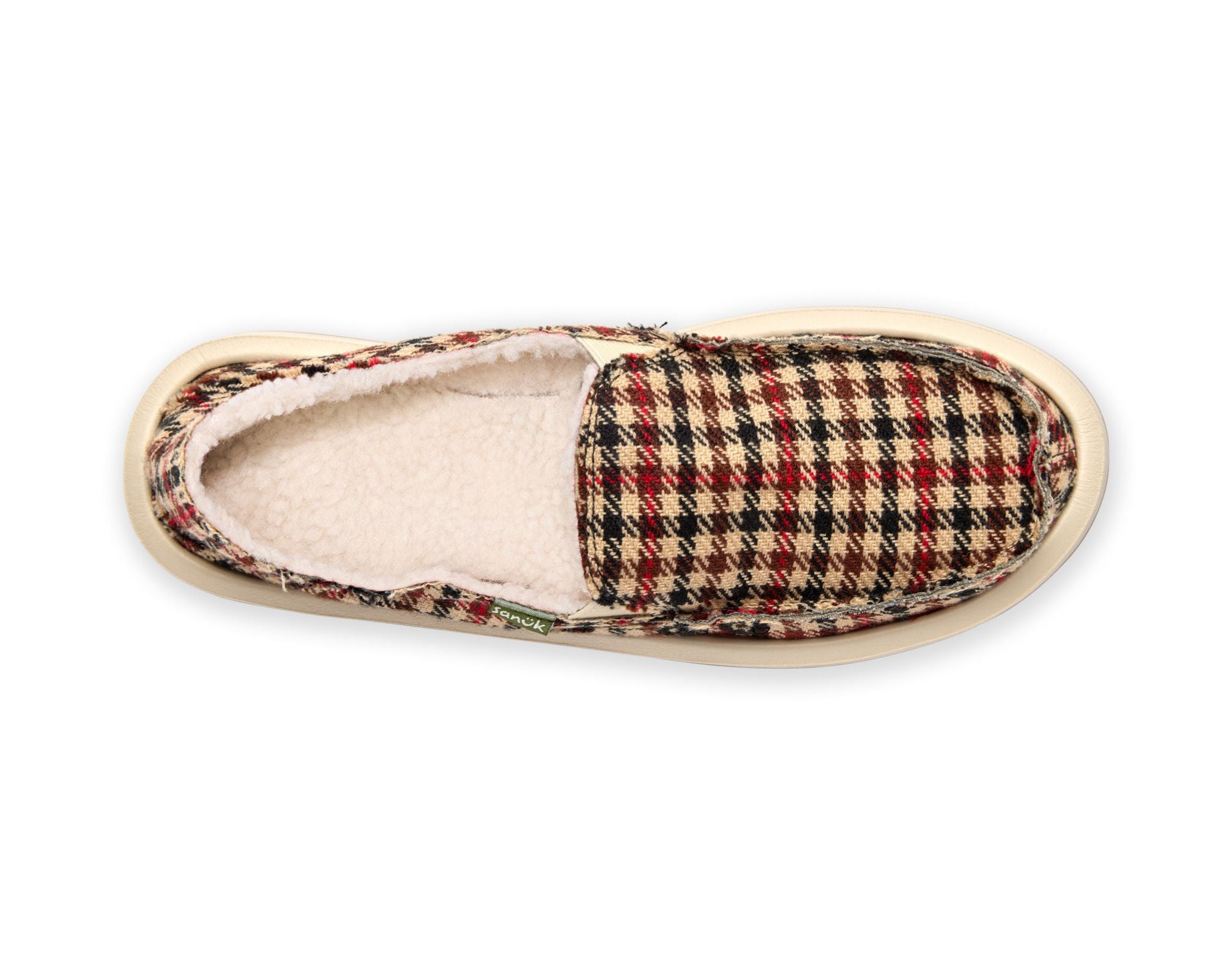 Sanuk Donna Plaid Chill slip-on multi flanella