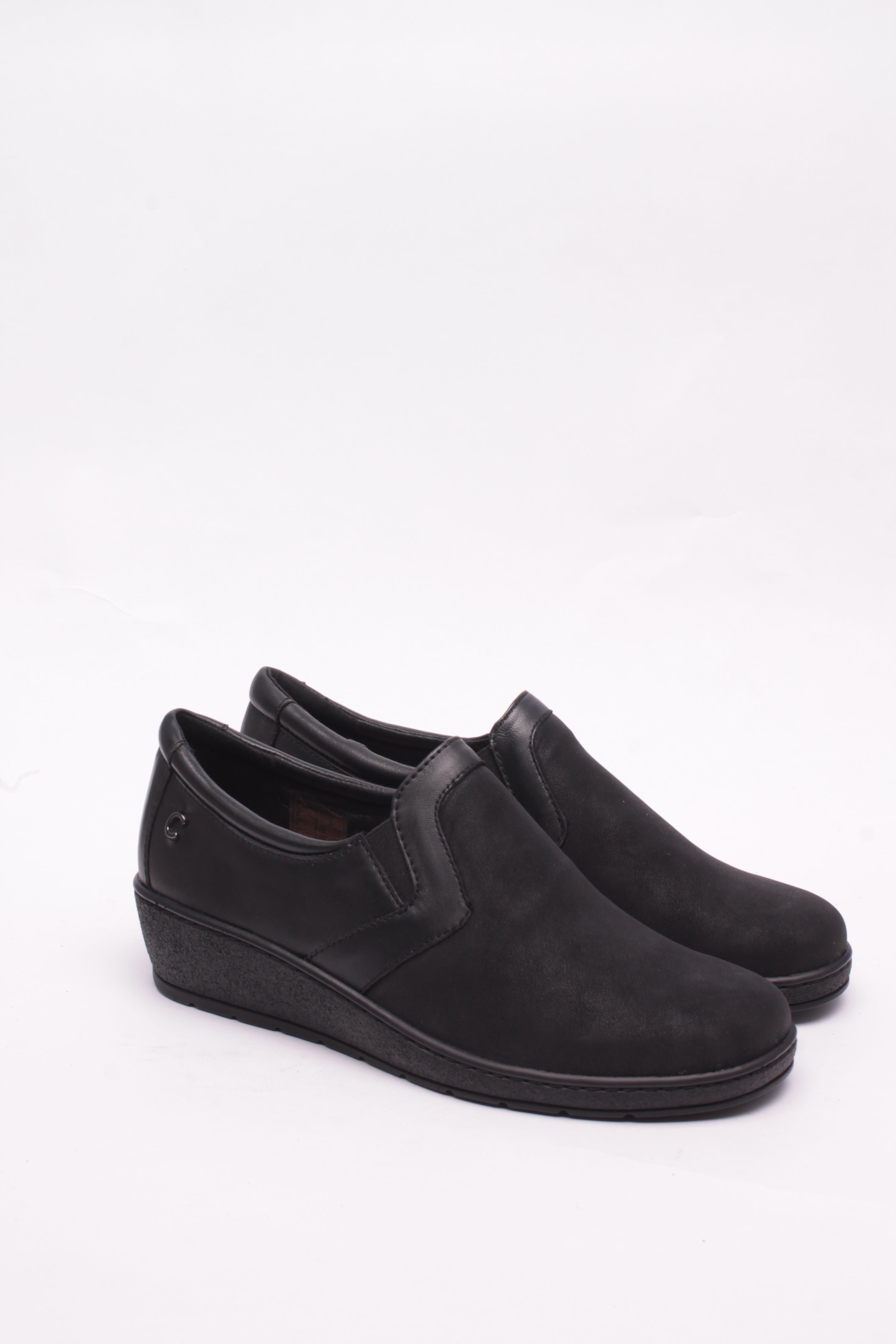 Cinzia Soft scarpa donna pelle black tacco 3 cm