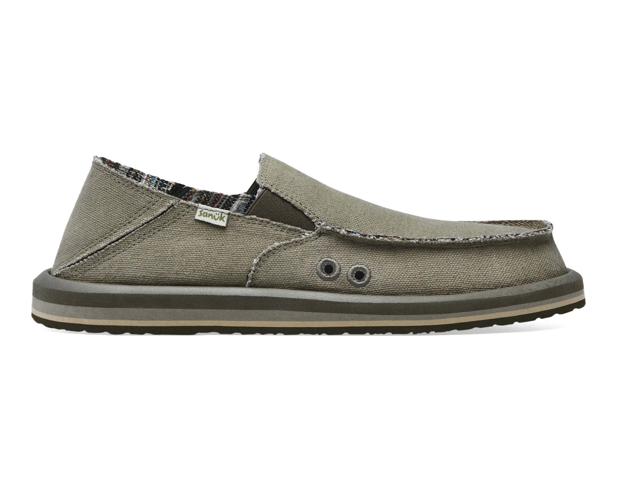 Sanuk Donny Hemp slip on uomo canapa schiuma