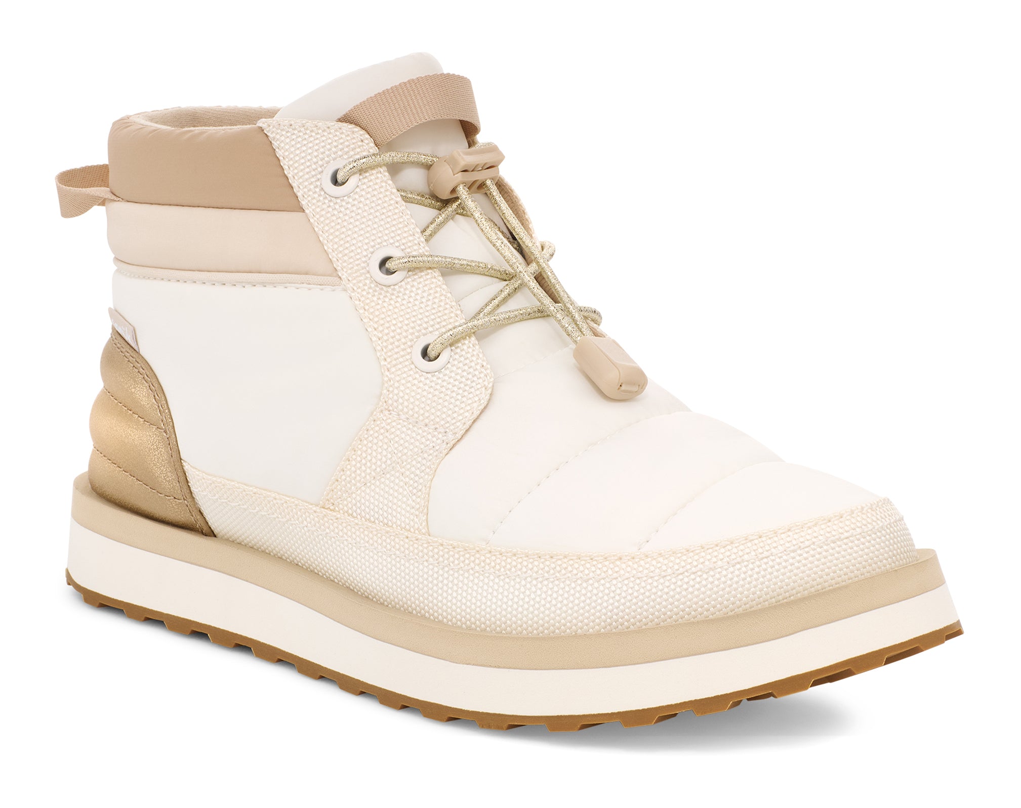Sanuk Winter Puffy Chiller Mid 2 Glam Stivali Champagne