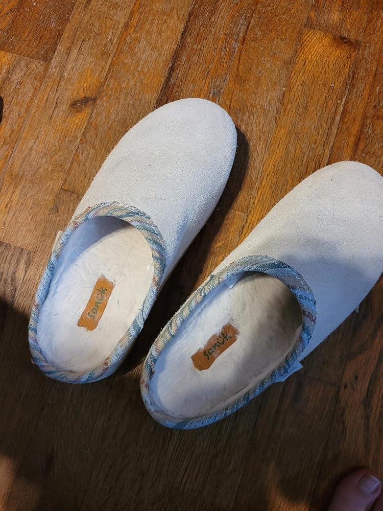 Sanuk Yoga Cloud pantofole donna camoscio nero 38