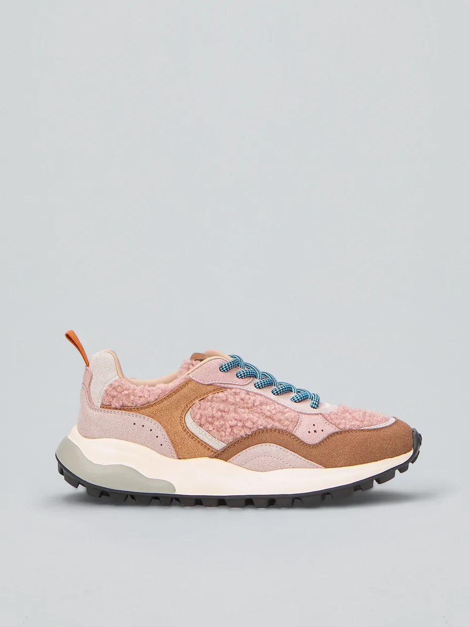 Ovyè Sneakers multicolor sneaker rosa 38 suola 4 cm