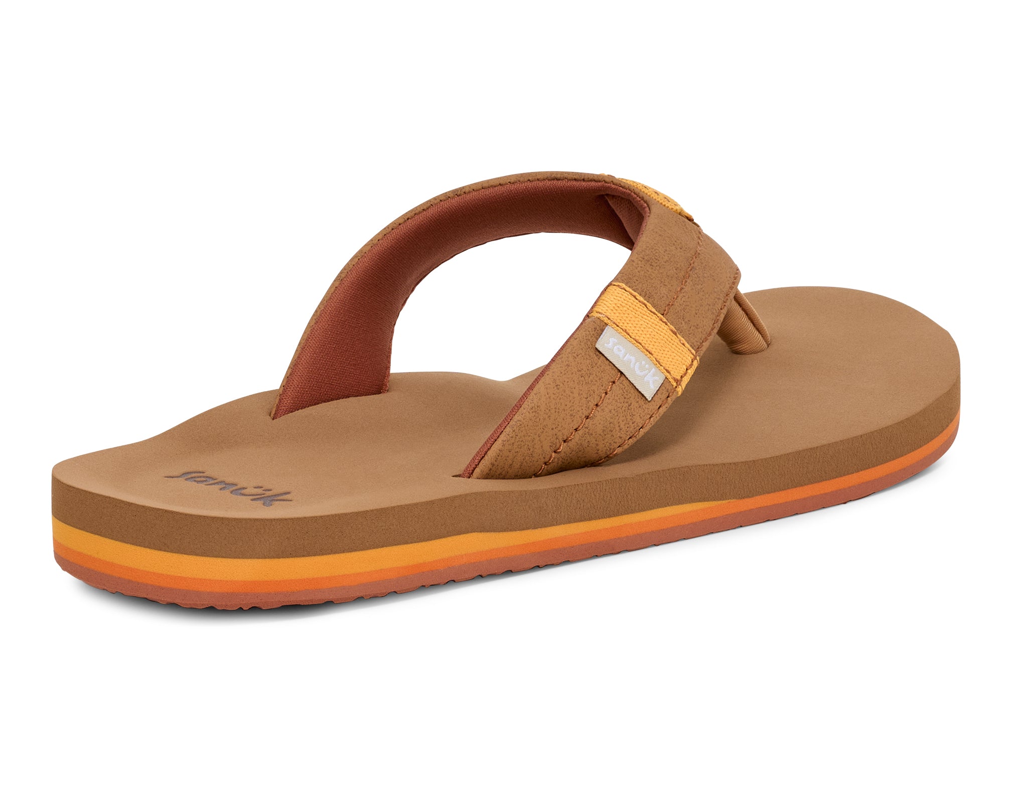 Sanuk Sawyer infradito donna Peachy Keen memory foam