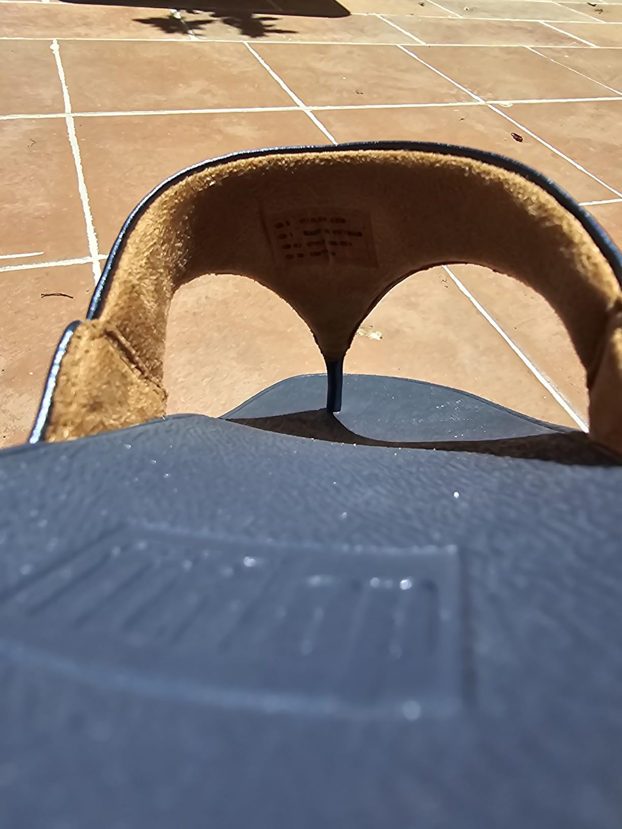 FitFlop Lulu Leather Toepost sandali donna pelle metallizzata