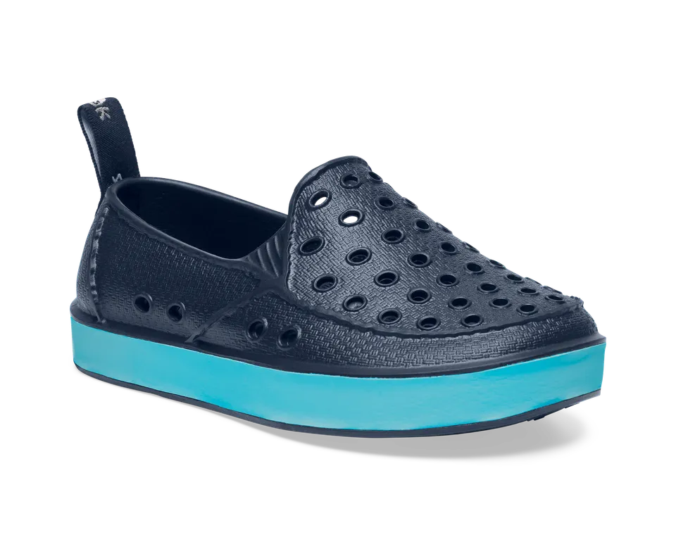 Sanuk Lil Walker scarpe bimbo Navy lavabili leggere