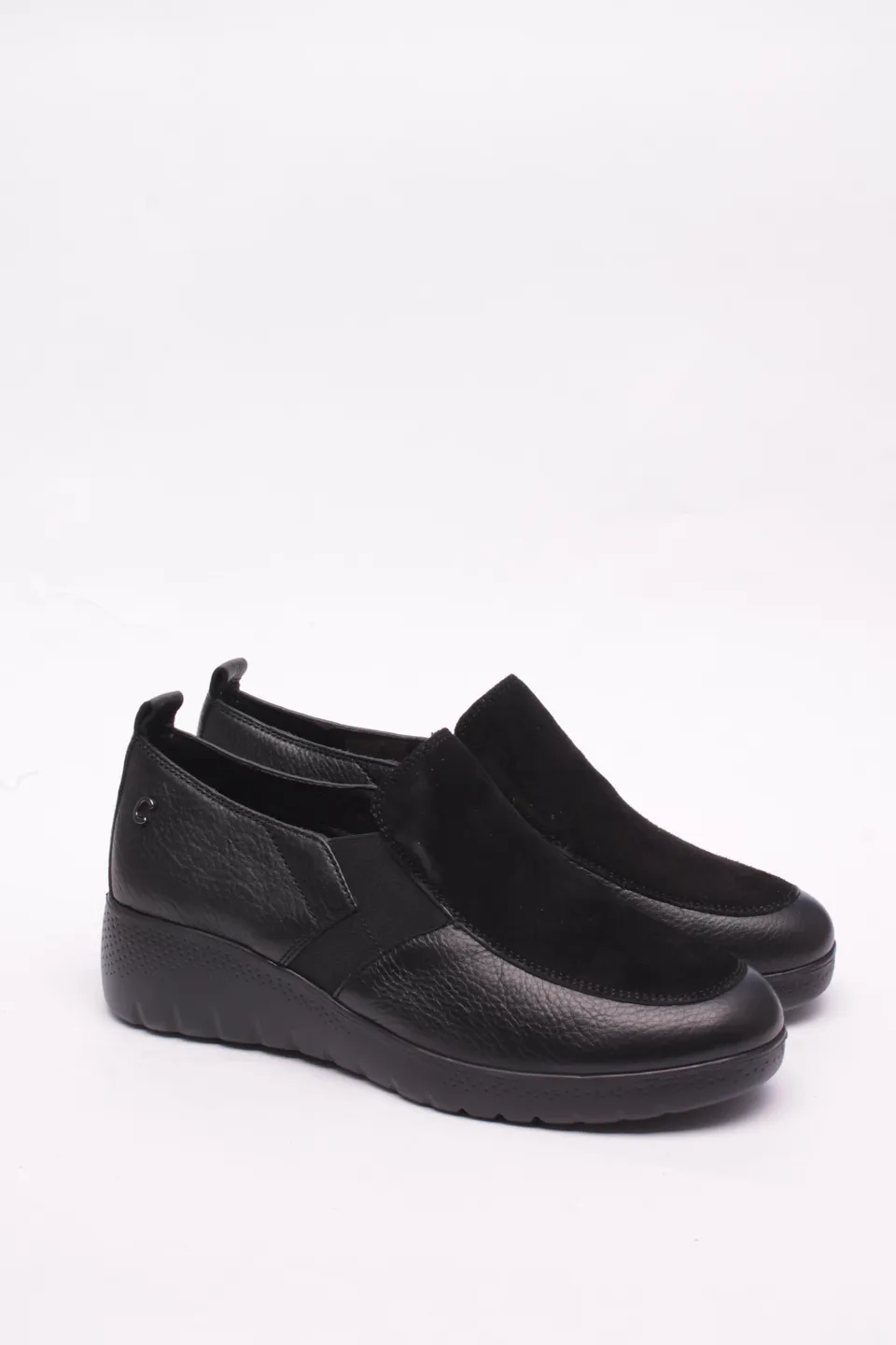 Cinzia Soft Sneakers Donna Pelle Nera IV6725942 Tacco 3