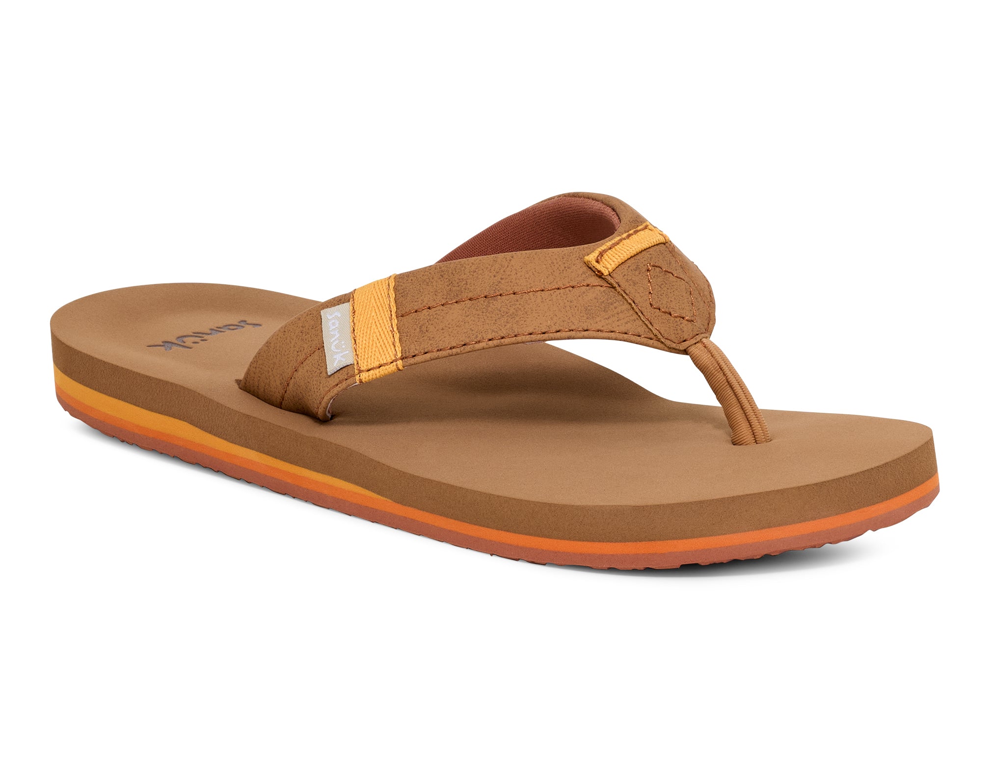 Sanuk Sawyer infradito donna Peachy Keen memory foam