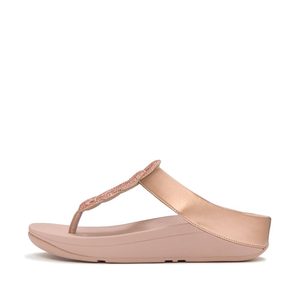 FitFlop Fino Crystal-Twist sandali donna infradito 39 strass