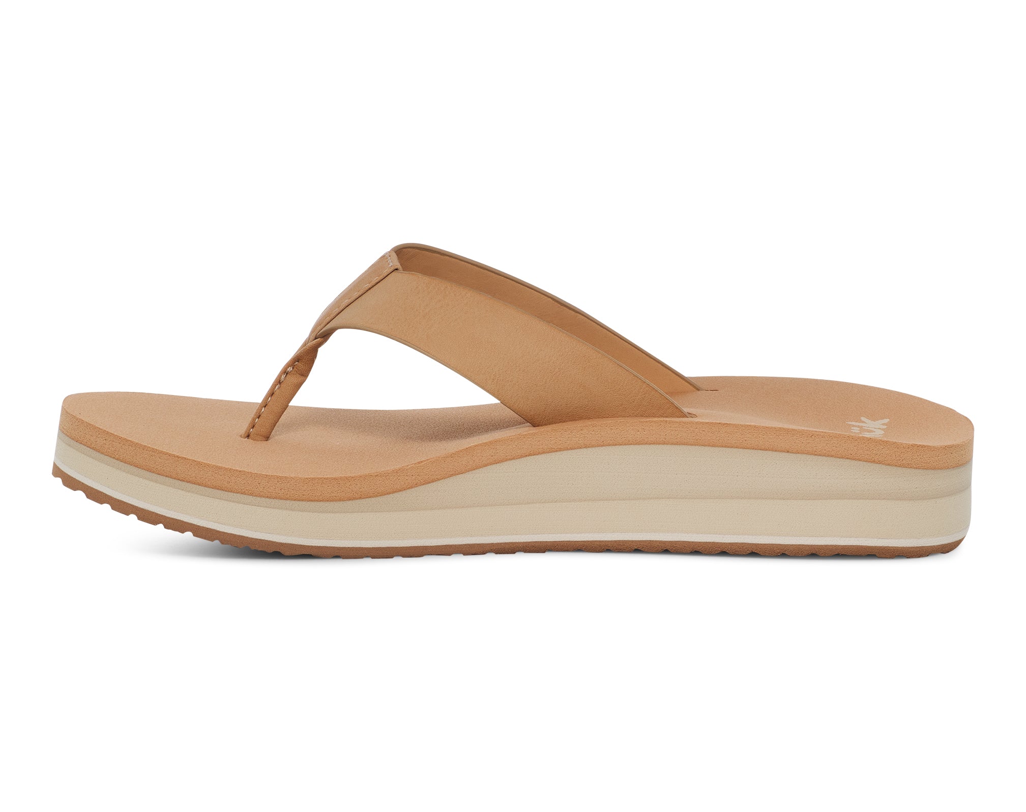 Sanuk Highland Infradito Platform Donna Nero Comode
