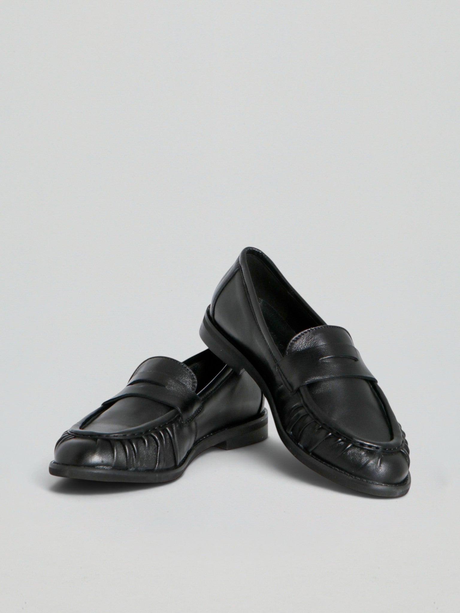 Ovyè Mocassini e stringate Mocassini camoscio nero tacco 1 cm