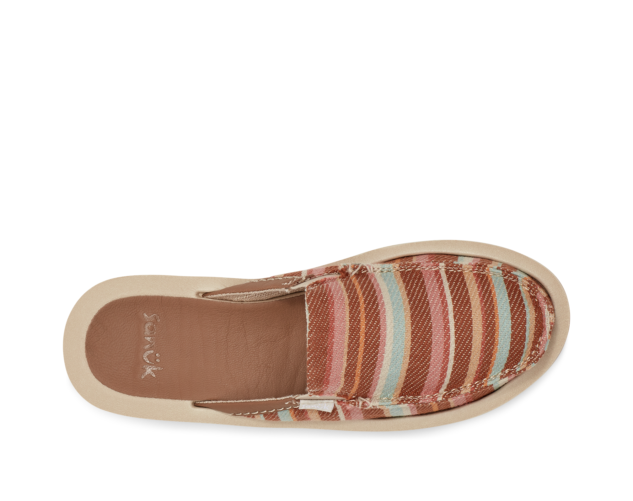Sanuk You Got My Back ST Blanket mules donna Caramel Multi canapa