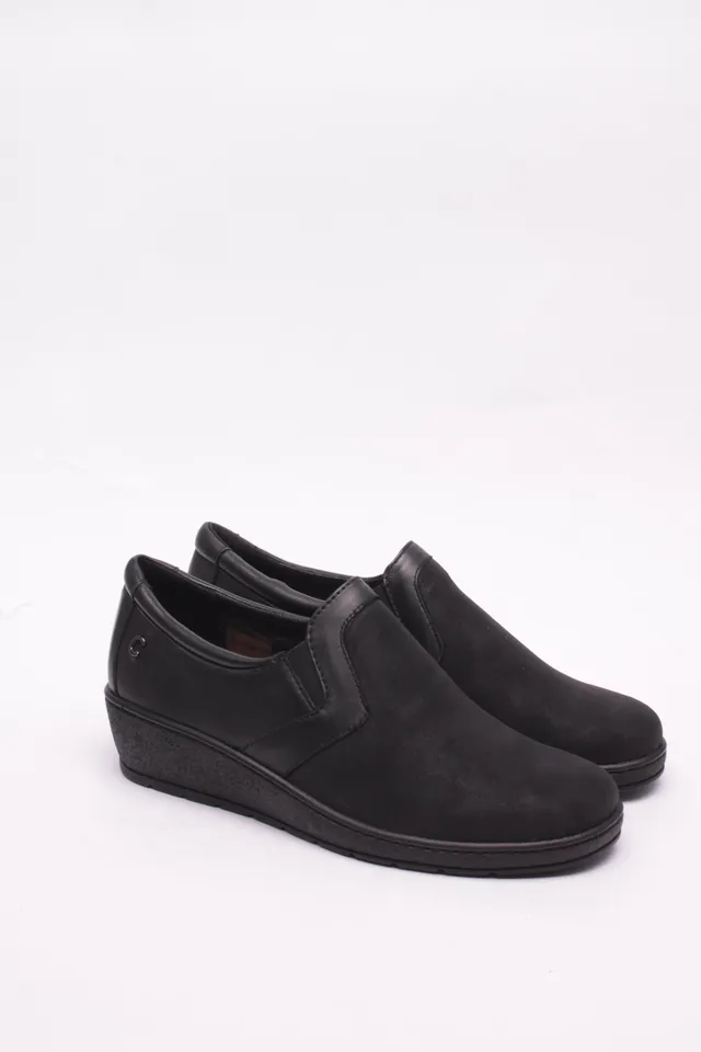 Cinzia Soft scarpa donna pelle black tacco 3 cm