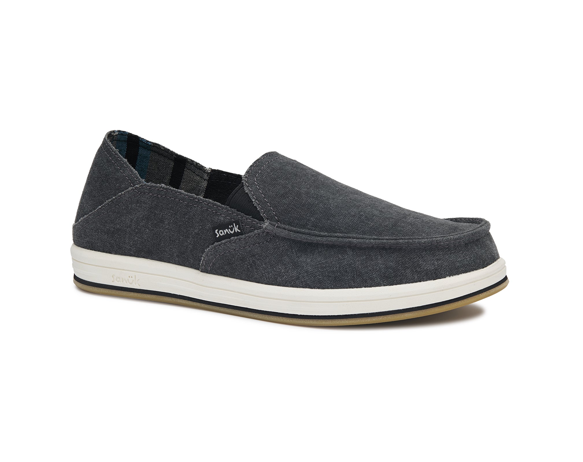 Sanuk Donna 2.0 slip on donna mocassini neri comodi