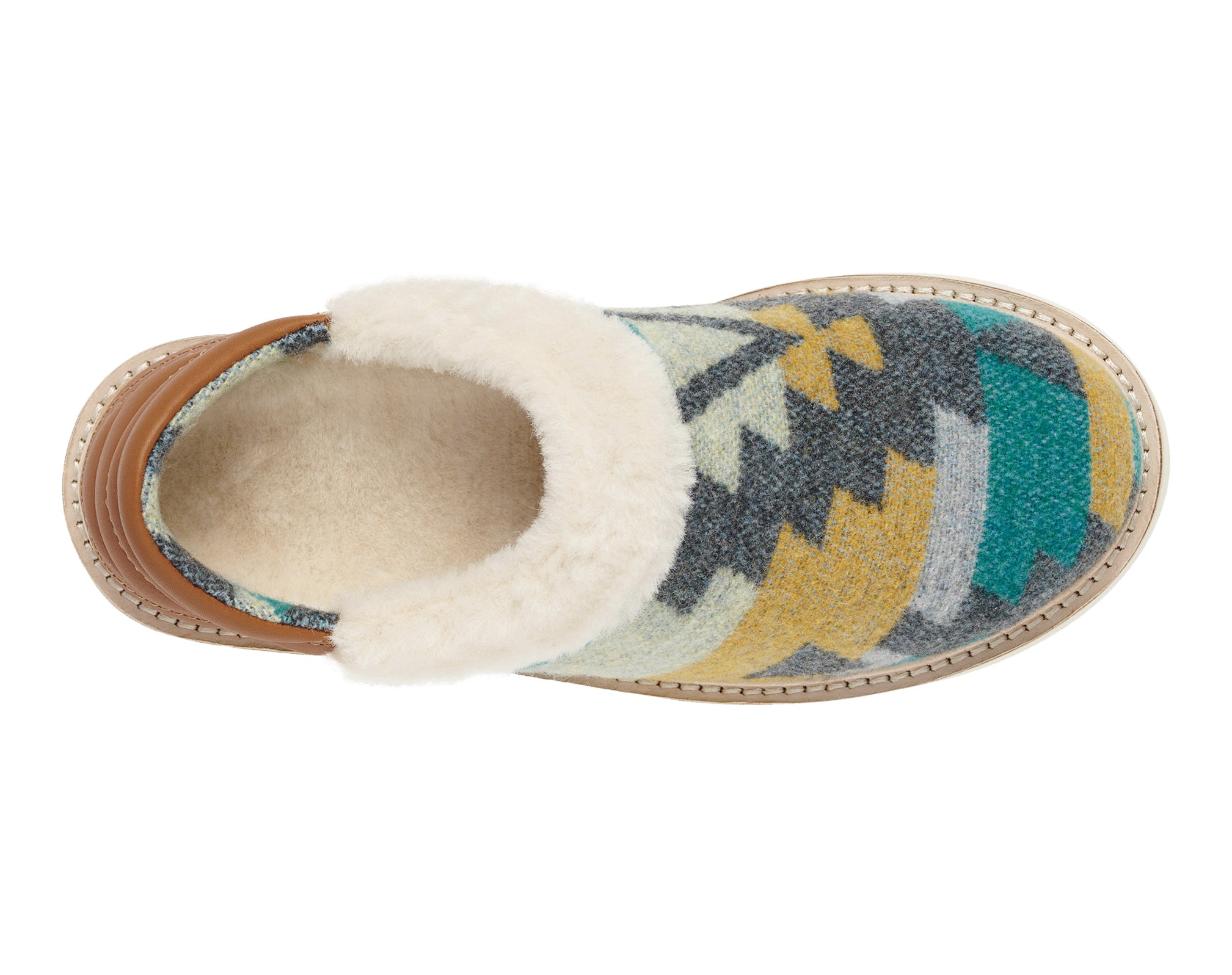 Sanuk Cozy Vibe Low Sm pantofole donna multicolor in lana