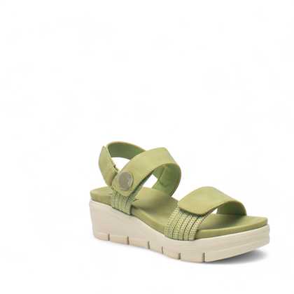 Cinzia Soft Sandali sandalo sintetico kaki fondo gomma