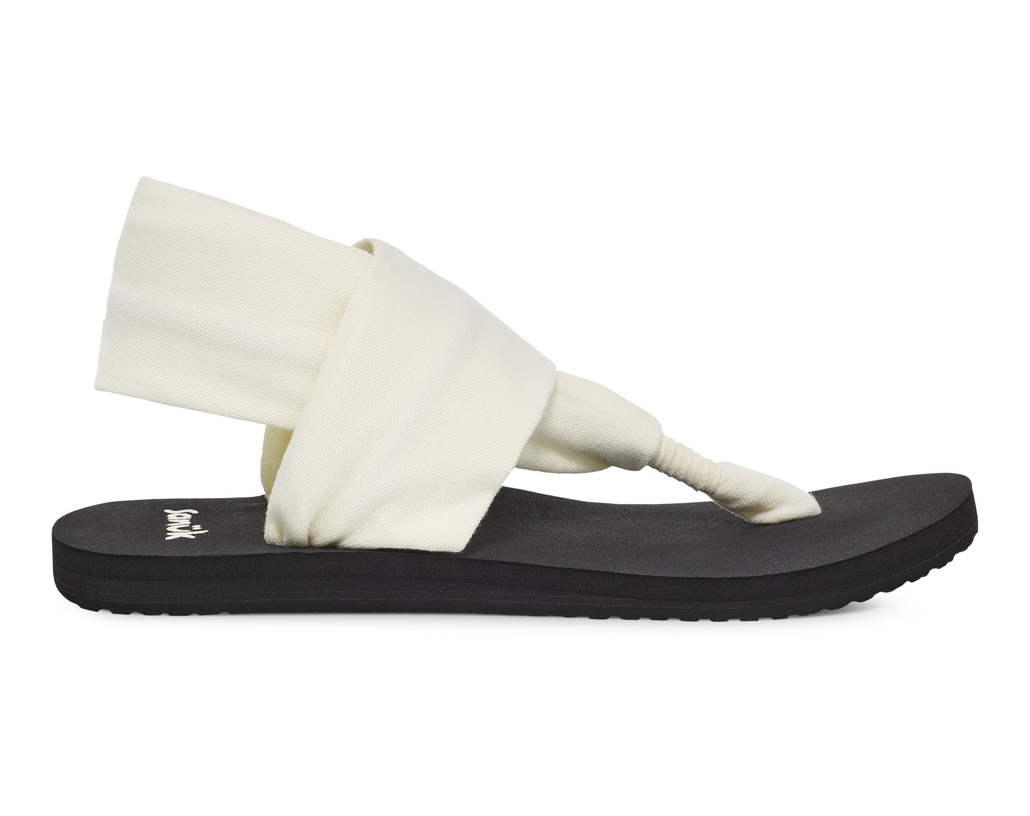 Sanuk Sling ST infradito donna bianco nero yoga foam