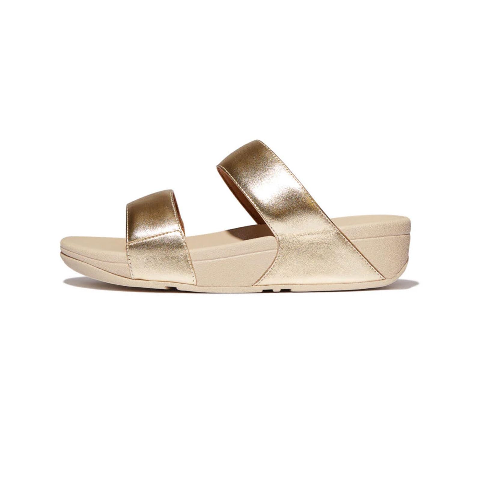 FitFlop Lulu Slide sandali donna pelle nero ergonomici
