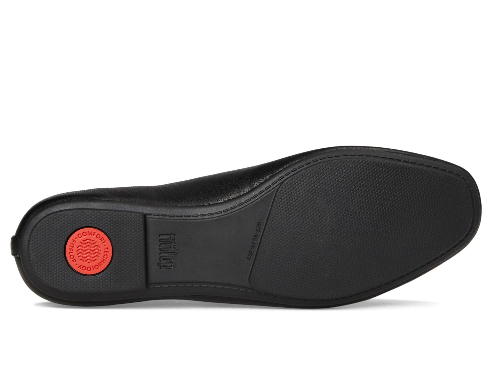 FitFlop Delicato ballerine donna Nero in pelle cristalli