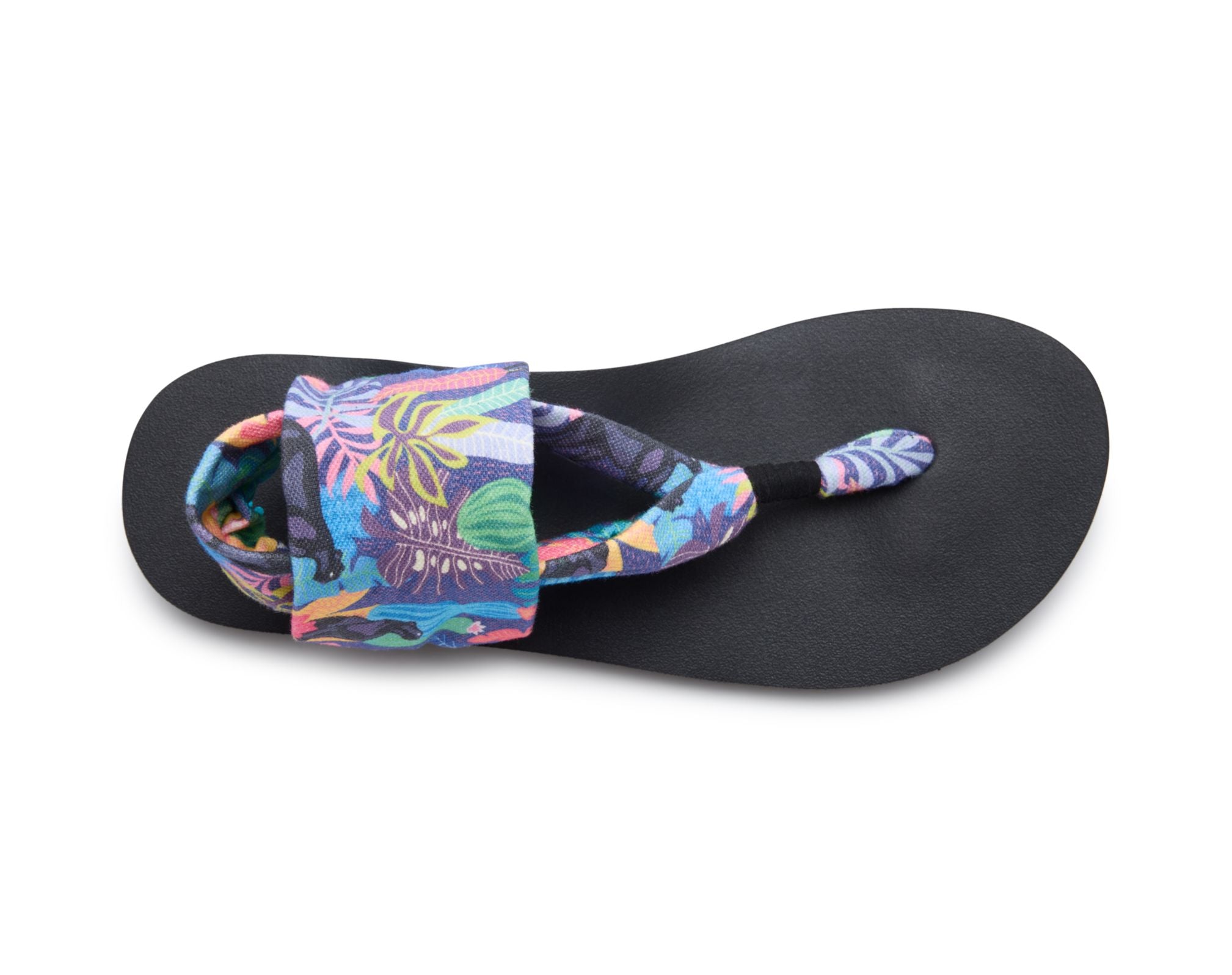Sanuk Sling ST Tropical Jaguar sandali donna black multi yoga